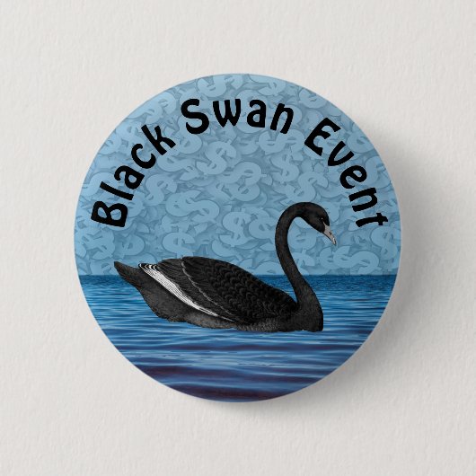 Black Swan Event Ronde Button 5,7 Cm (Voorkant)