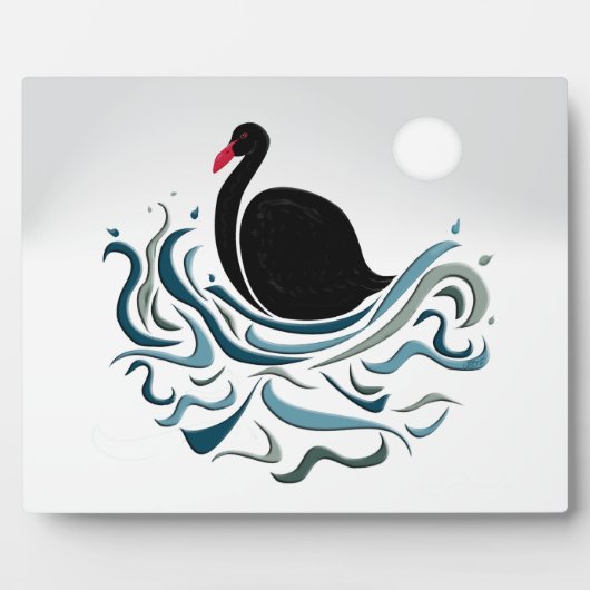 Black Swan Fotoplaat (Voorkant)