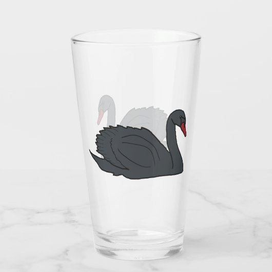 Black Swan Glas (Achterkant)
