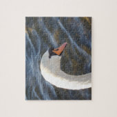 Black Swan Jigzaag Puzzle Legpuzzel (Verticaal)