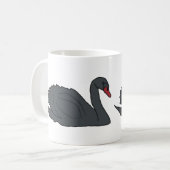 Black Swan Koffiemok (Voorkant links)