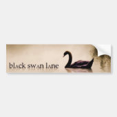 Black Swan Lane Bumpersticker (Voorkant)