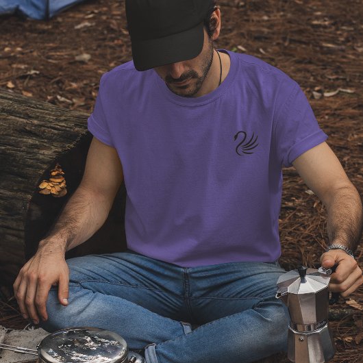 Black Swan Linksboven Logo T-shirt