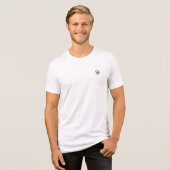Black Swan Linksboven Logo Tri-Blend Shirt (Voorkant volledig)
