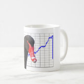 Black Swan Market Crash Koffiemok (Voorkant rechts)