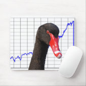 Black Swan Market Crash Muismat (Met muis)