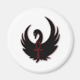 Black Swan met Ankh Magneet