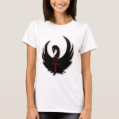 Black Swan met Ankh T-shirt (Voorkant)