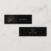 Black Swan Mini Visitekaartje (Voorkant / Achterkant)