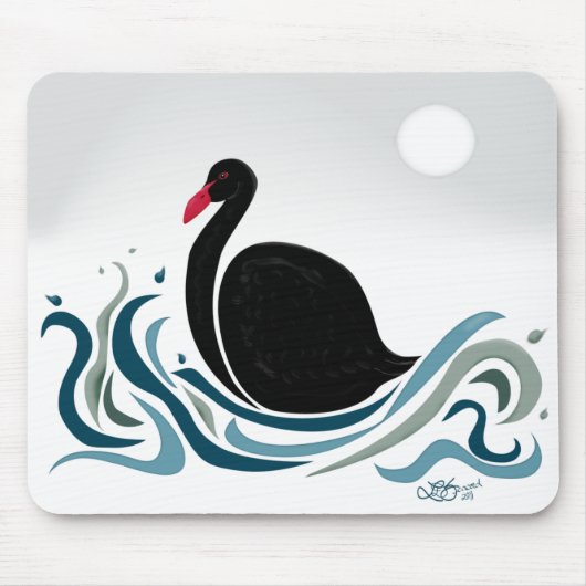 Black Swan Muismat (Voorkant)