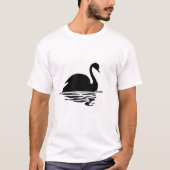 Black Swan Silhouette T-shirt (Voorkant)