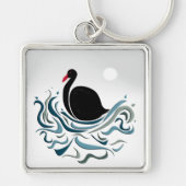 Black Swan Sleutelhanger (Voorkant)