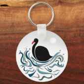 Black Swan Sleutelhanger (Voorkant)