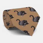 Black Swan Stropdas (Opgerold)