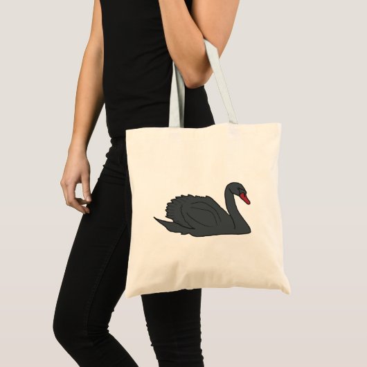 Black Swan Tote Bag (Voorkant (product))