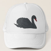 Black Swan Trucker Pet (Voorkant)