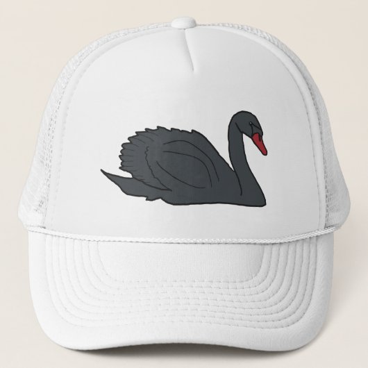 Black Swan Trucker Pet (Voorkant)