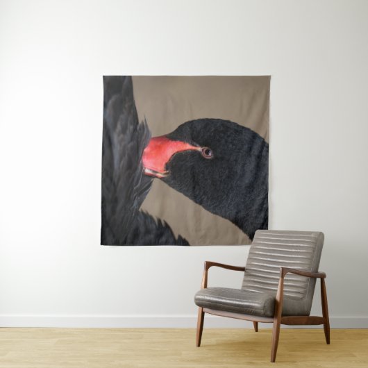 Black Swan Wandkleed (In Situ (horizontaal))