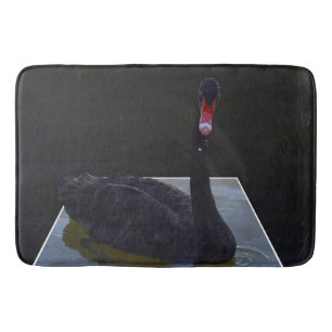Black Swan zwemt in Dimensional Pond, Badmat
