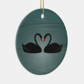 Black Swans Ornament (Rechts)