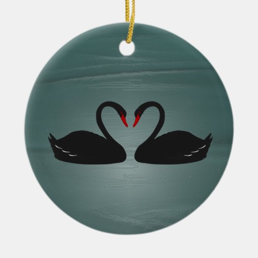 Black Swans Ornament (Voorkant)