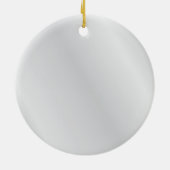 Black Swirl en Silver 25th Wedding Jubileum Keramisch Ornament (Achterkant)