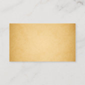 Black Swirls Vintage Wedding Place Card Plaatskaartje (Achterkant)