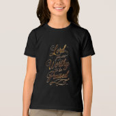 Black T shirt (Voorkant)