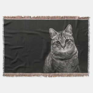 Black Tabby Kitten Deken