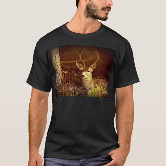 Black Tail Buck T-shirt (Voorkant)
