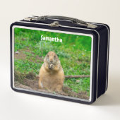 Black-Tailed Prairie Dog Metal Lunchbox (Voorkant)