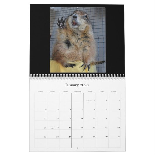 Black Tailed Prairie Dogs - Agenda 2013 Kalender (Jan 2026)
