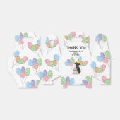 Black Tan Brussels Griffon Hond Verjaardagsfeestje Bedankdoosjes (Uitgevouwen)