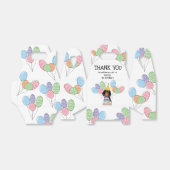 Black Tan Cavalier King Charles Spaniel Dank u Bedankdoosjes (Uitgevouwen)