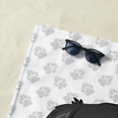 Black & Tan Cavalier King Charles Spaniel & Name Strandlaken (In situ)