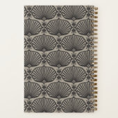 Black & Tan | Deco Fans Personalized Notebook Notitieboek (Achterkant)