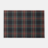 Black Tartan 24 x 36-inch deurmat (Voorkant)
