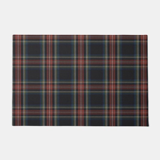 Black Tartan 24 x 36-inch deurmat (Voorkant)