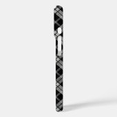 Black Tartan Case-Mate iPhone Case (Achterkant / Links)