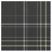 Black Tartan Stof (Close Up)