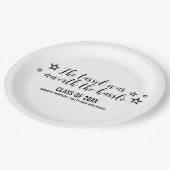 Black Tassel Worth Hassle Afstuderen Papieren Bord (Gekanteld)