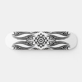Black Tattoo Tribal 1 Persoonlijk Skateboard (Horizontaal)