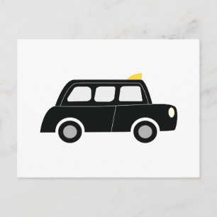 Black Taxi Briefkaart