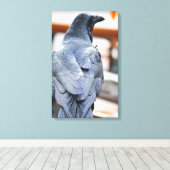 Black Taxi Canvas Afdruk (Insitu (Houten vloer))