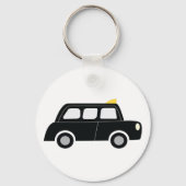 Black Taxi Sleutelhanger (Voorkant)