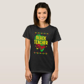 Black Teacher Magic African American Black History T-shirt (Voorkant volledig)