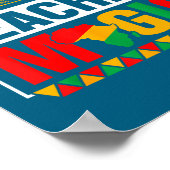 Black Teacher Magic Black History Month Teacher Me Poster (Hoek)