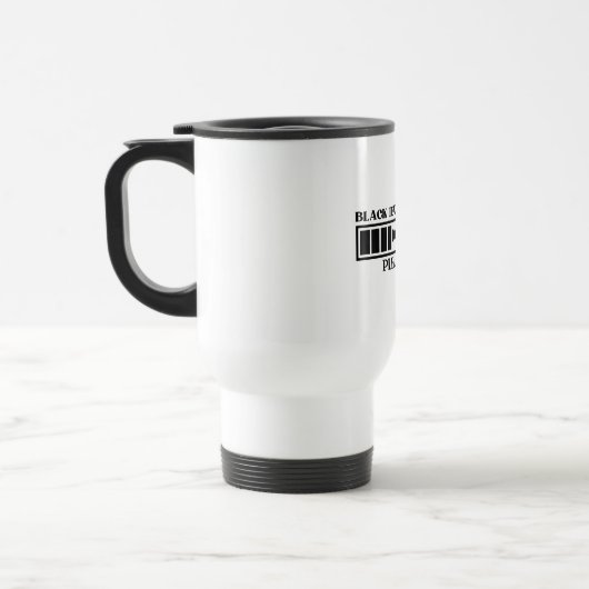 Black Teacher Magic Loading Gelieve te wachten op  Reisbeker (Links)