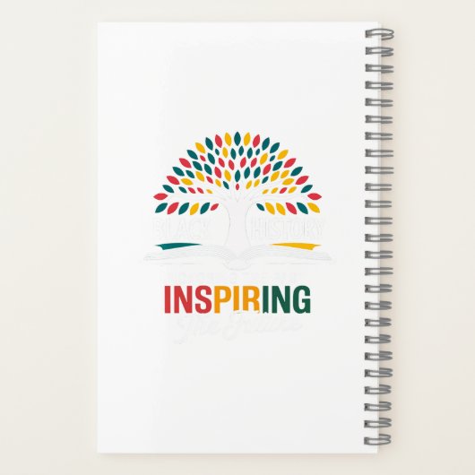 Black Teacher Magic: Schrijven en inspireren Notitieboek (Achterkant)