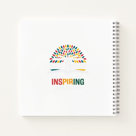 Black Teacher Magic: Schrijven en inspireren Notitieboek (Achterkant)